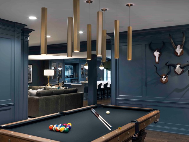 Ultimate Man Cave nyklassisk-kaelder