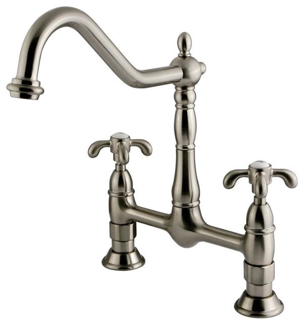 8 Traditional Centerset Kitchen Faucet