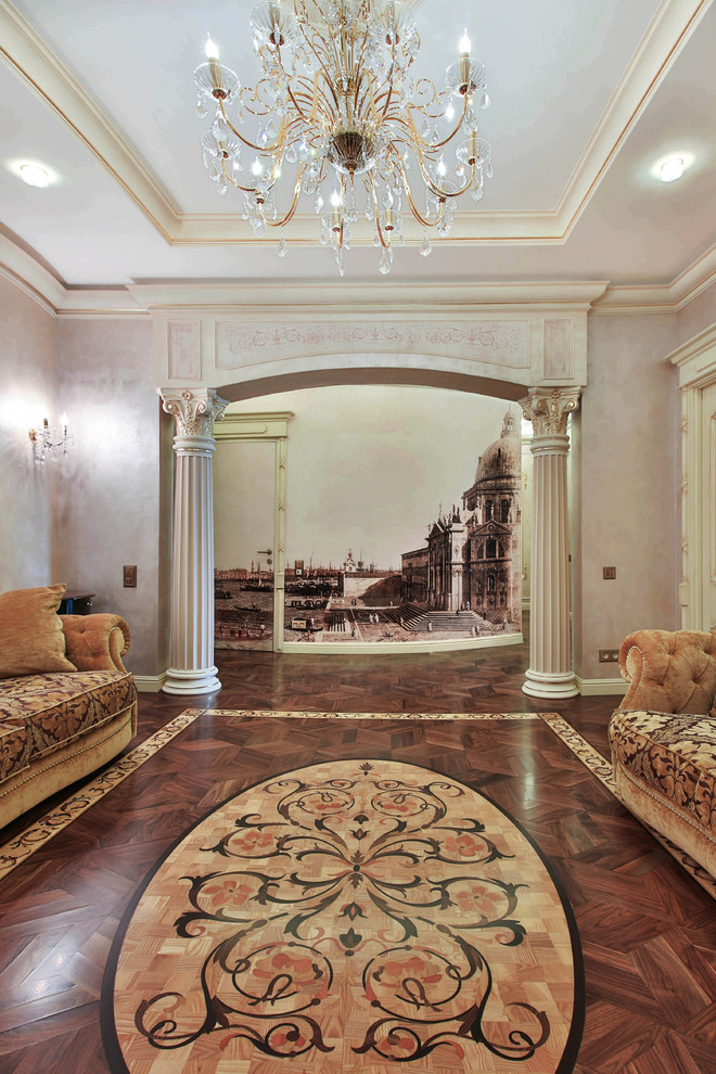 квартира в классическом стиле 235м2