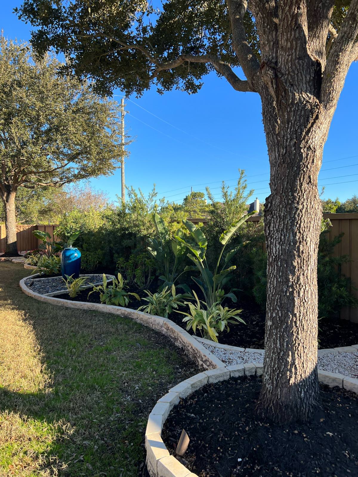 Putting Green, Backyard Paradise and Front yard Makeover in Fulshear!
