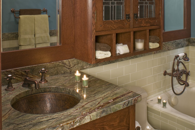 Bungalow Bath traditional-bathroom