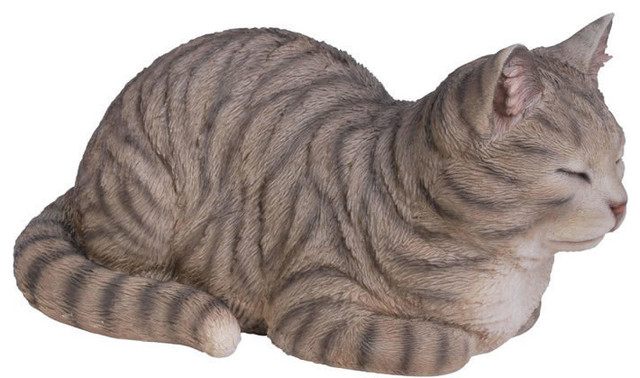 tabby cat statues