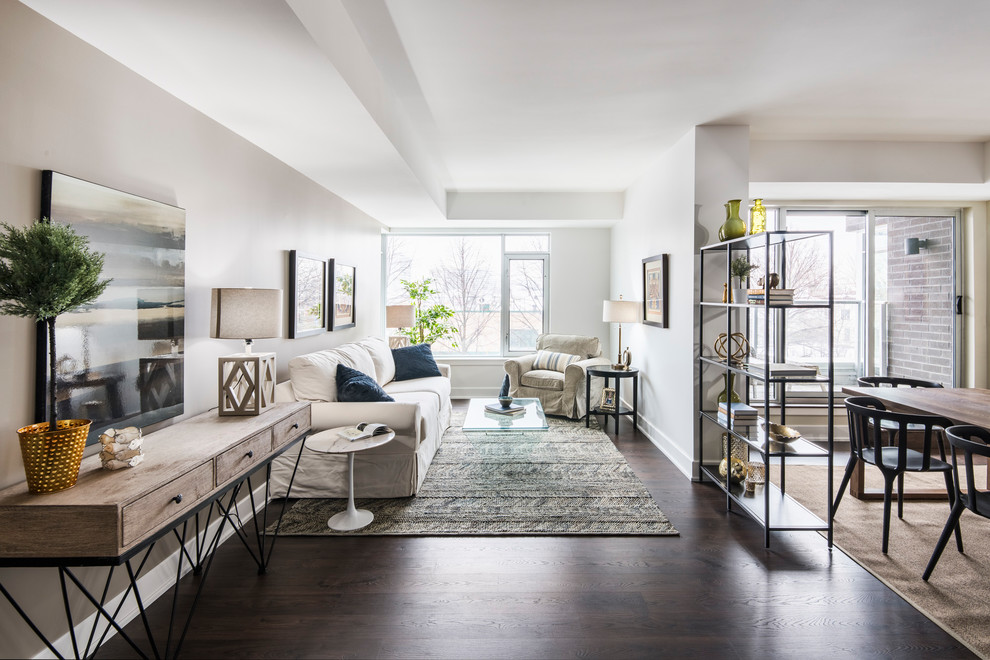 Home design - transitional home design idea in Ottawa