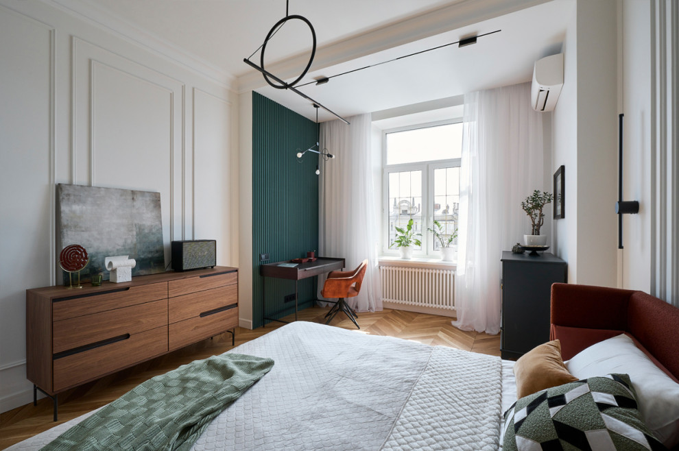 Дизайн  квартиры в стиле Mid-century