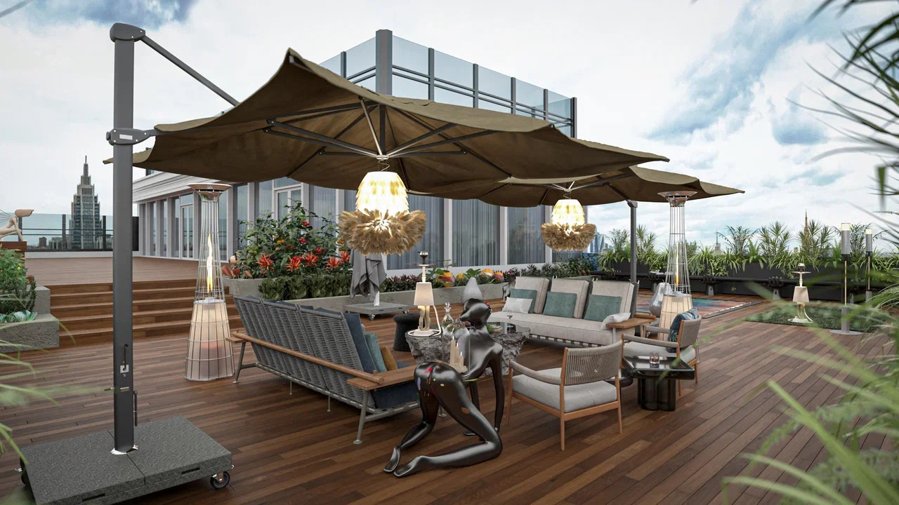 Терасса пент-хаус