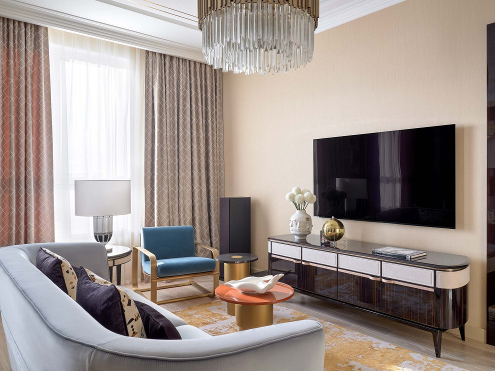 Дизайнерский ремонт квартиры в ЖК "Сердце Столицы"