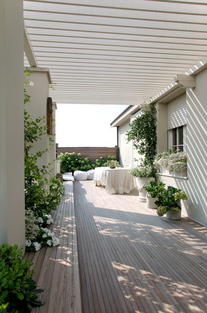 Esterno urbano trendy-terrasse