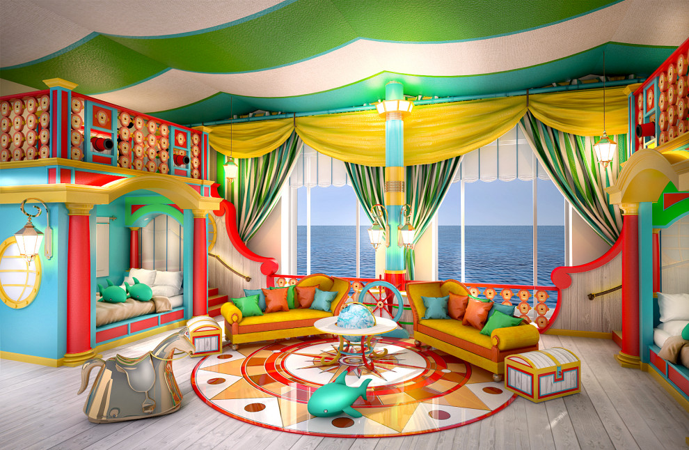 Childrens Rooms - A bedroom at the beach.