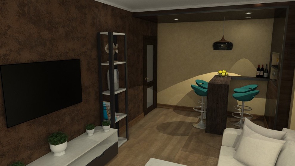 Визуализация гостинной