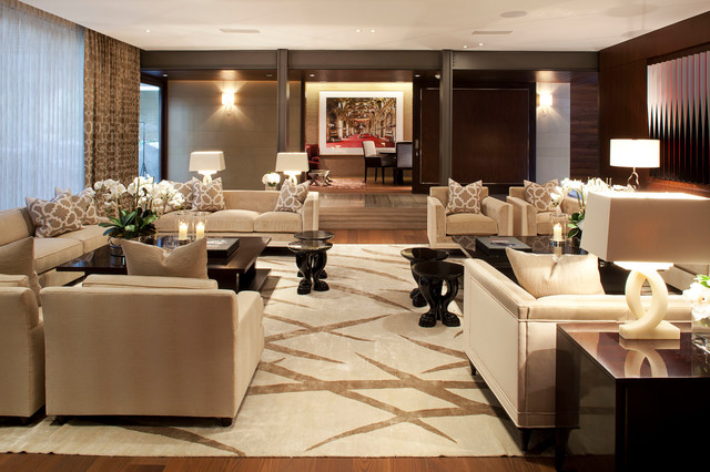 Casa Jacarandas contemporary-vardagsrum