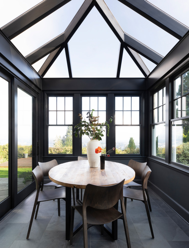 Hilltop Residence - Transitional - Sunroom - Portland - by THESIS ...
