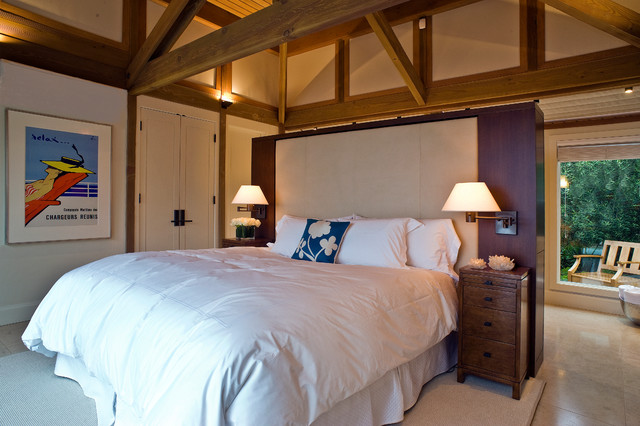 Stinson Beach beach-style-bedroom