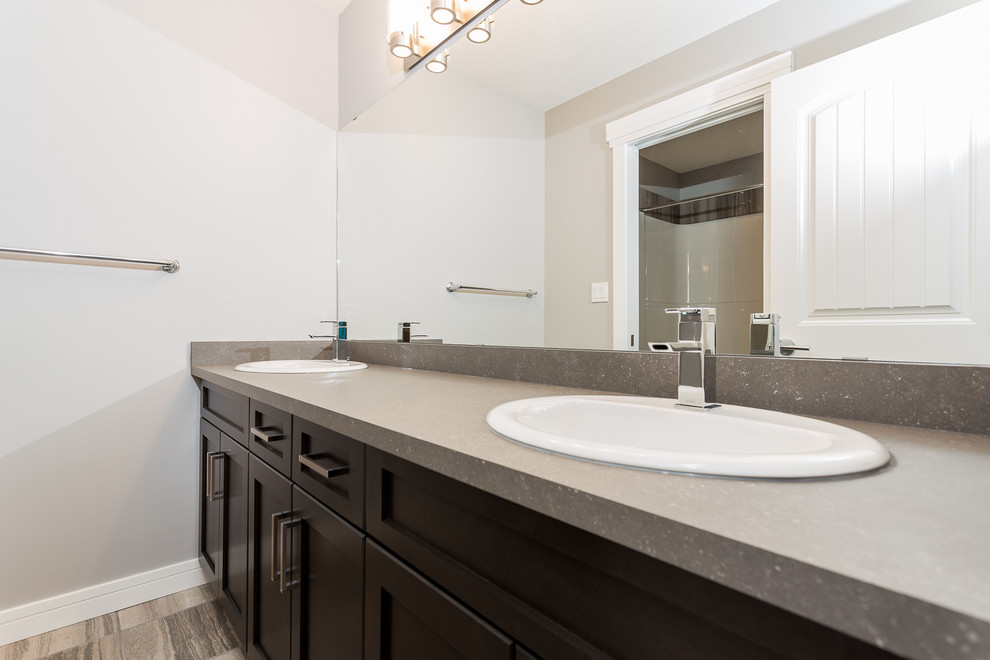 Home design - transitional home design idea in Edmonton