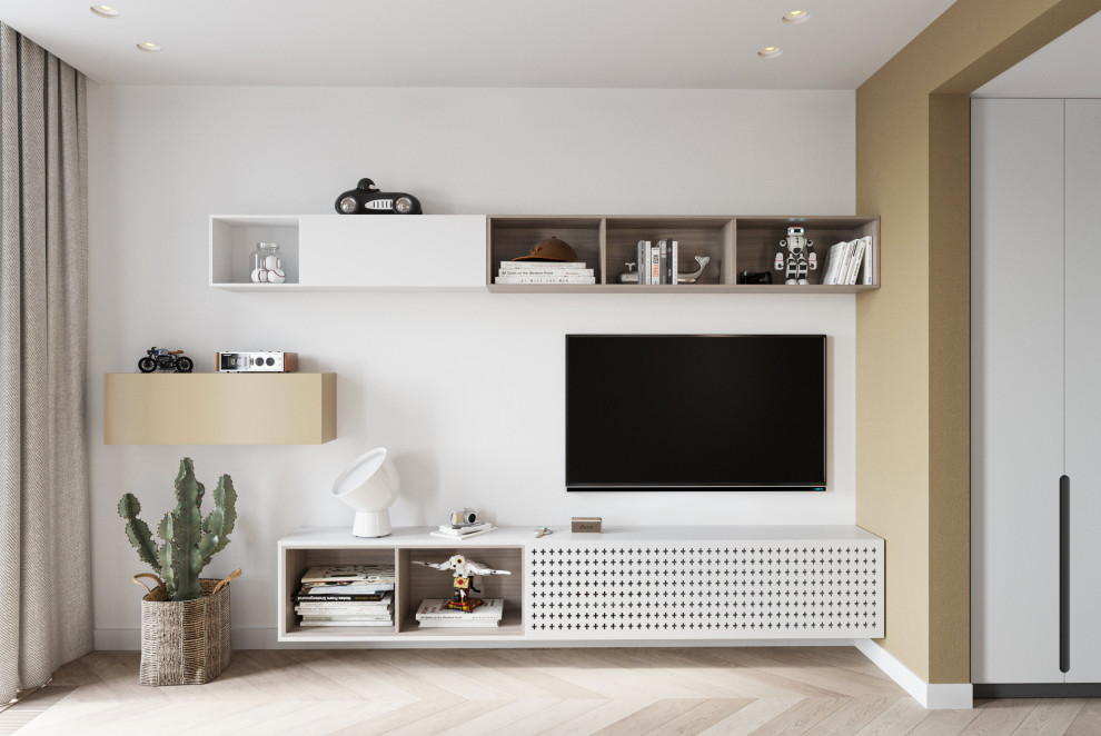 Детская спальня в теплых тонах