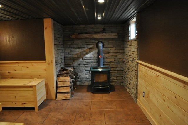 Finished Basements - Рустика - Филадельфия - от эксперта Eppinette  Construction LLC | Houzz Россия