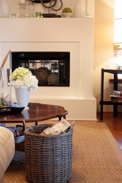 Spring Mantle eclectic-living-room