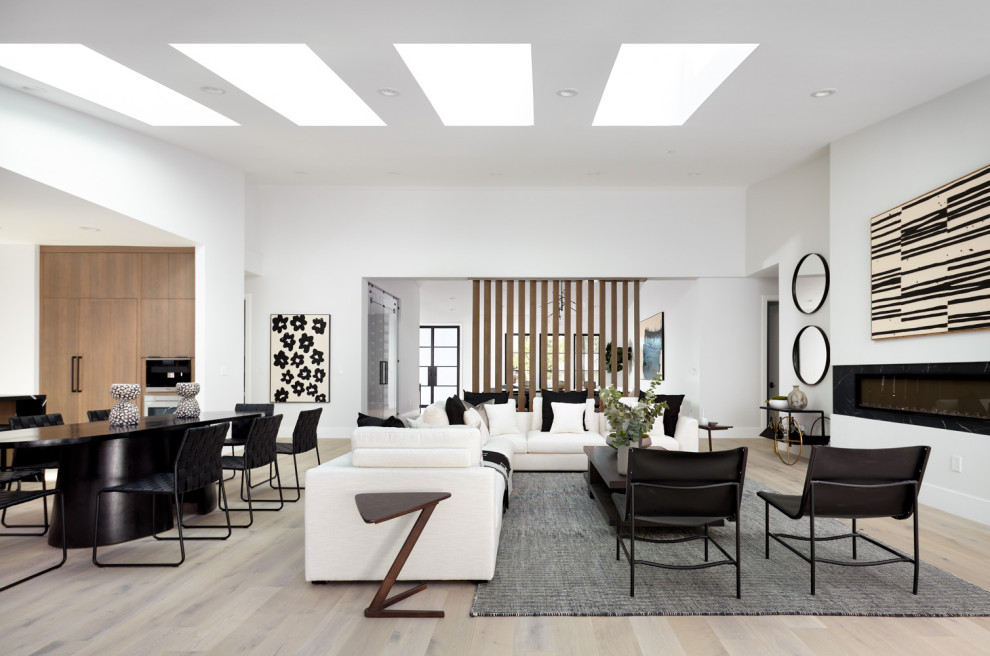 New modern home in Los Altos - Contemporary - Living Room - San ...