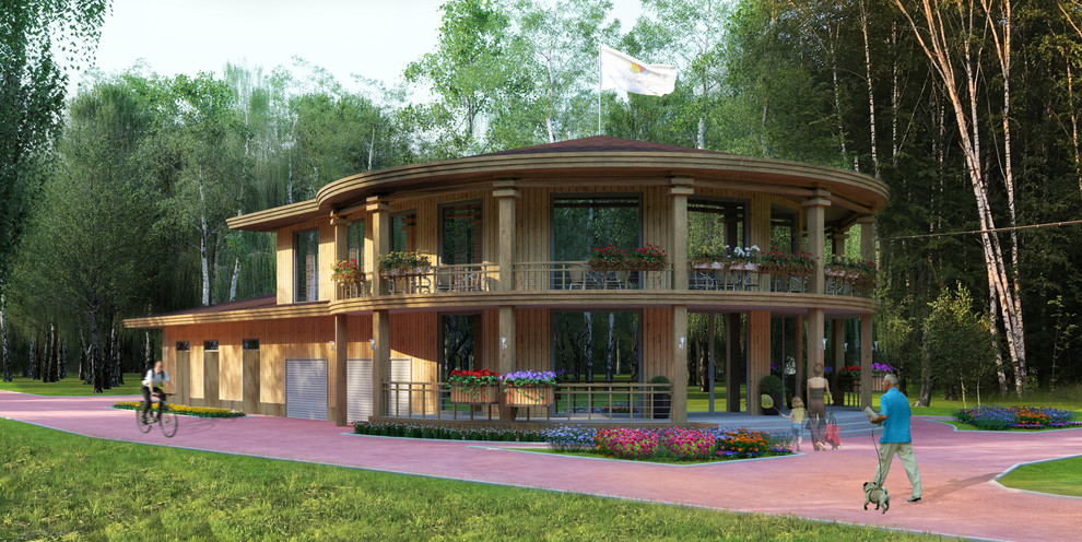 ПРОЕКТ ПАВИЛЬОНОВ И ЗДАНИЯ АДМИНИСТРАЦИИ ДЛЯ ПАРКА «МЕЩЕРСКИЙ»