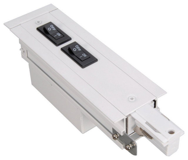 WAC Lighting 10 Amp W Track Live End Right Flanged Current Limiter