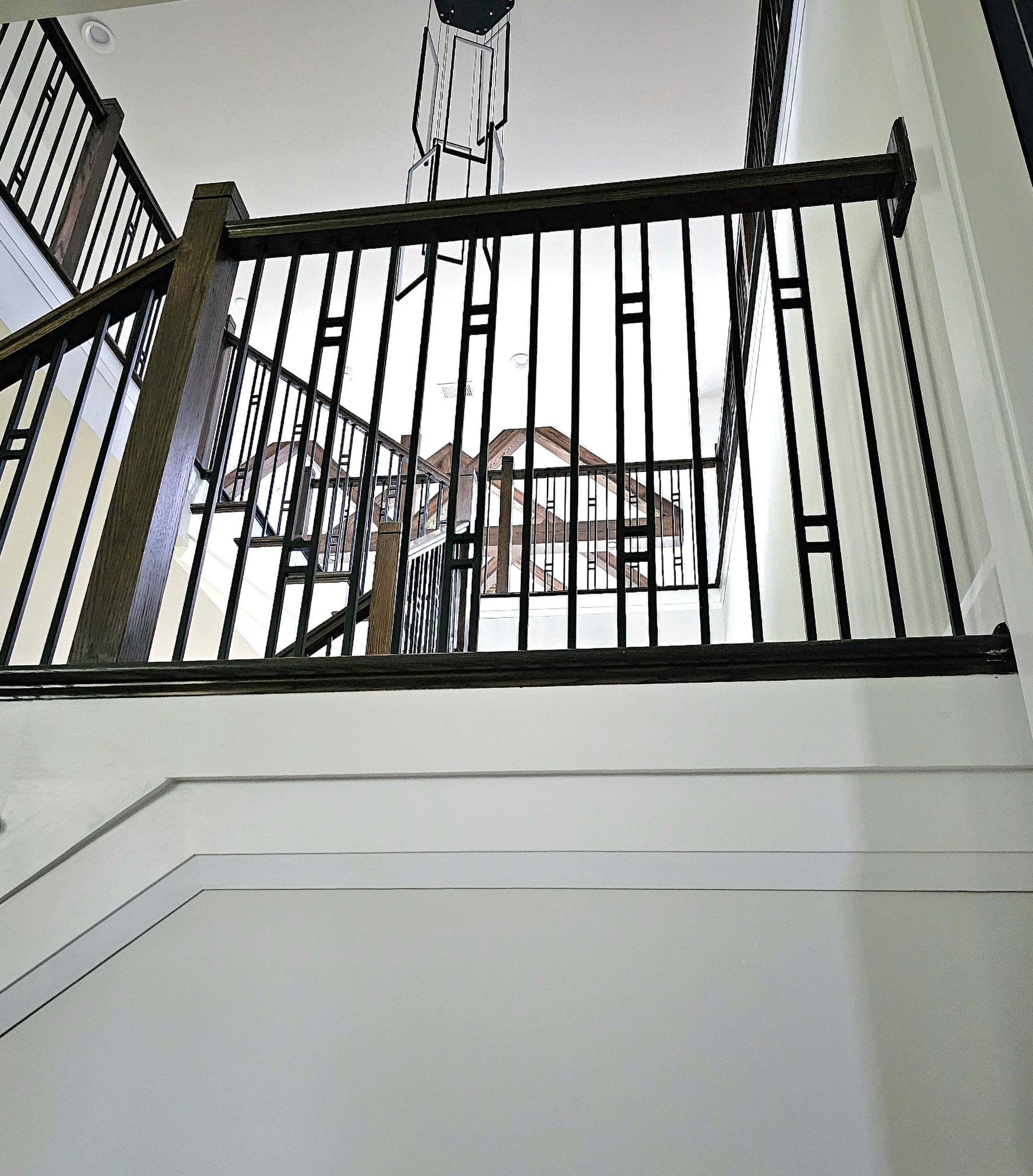 109_Impressive Floating Staircase in Countryside Retreat, Upper Marlboro, MD