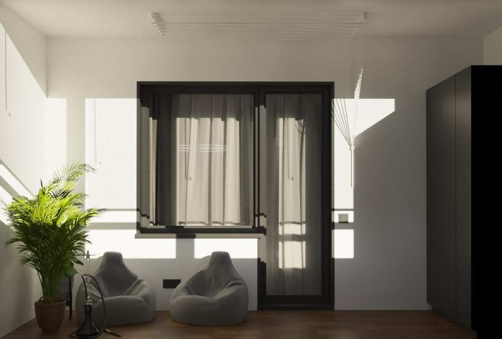 Квартира в Санкт-Петербурге в темных тонах