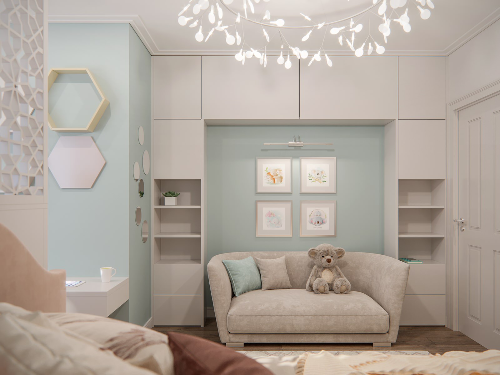 Уютная квартира в современном стиле для семьи с детьми