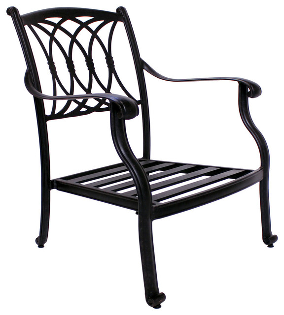 Irvine Deep Seating Club Chair Traditional Outdoor Dining Chairs Irvine Deep Seating Club Chair Traditional Outdoor Dining Chairs By Patio Retreat