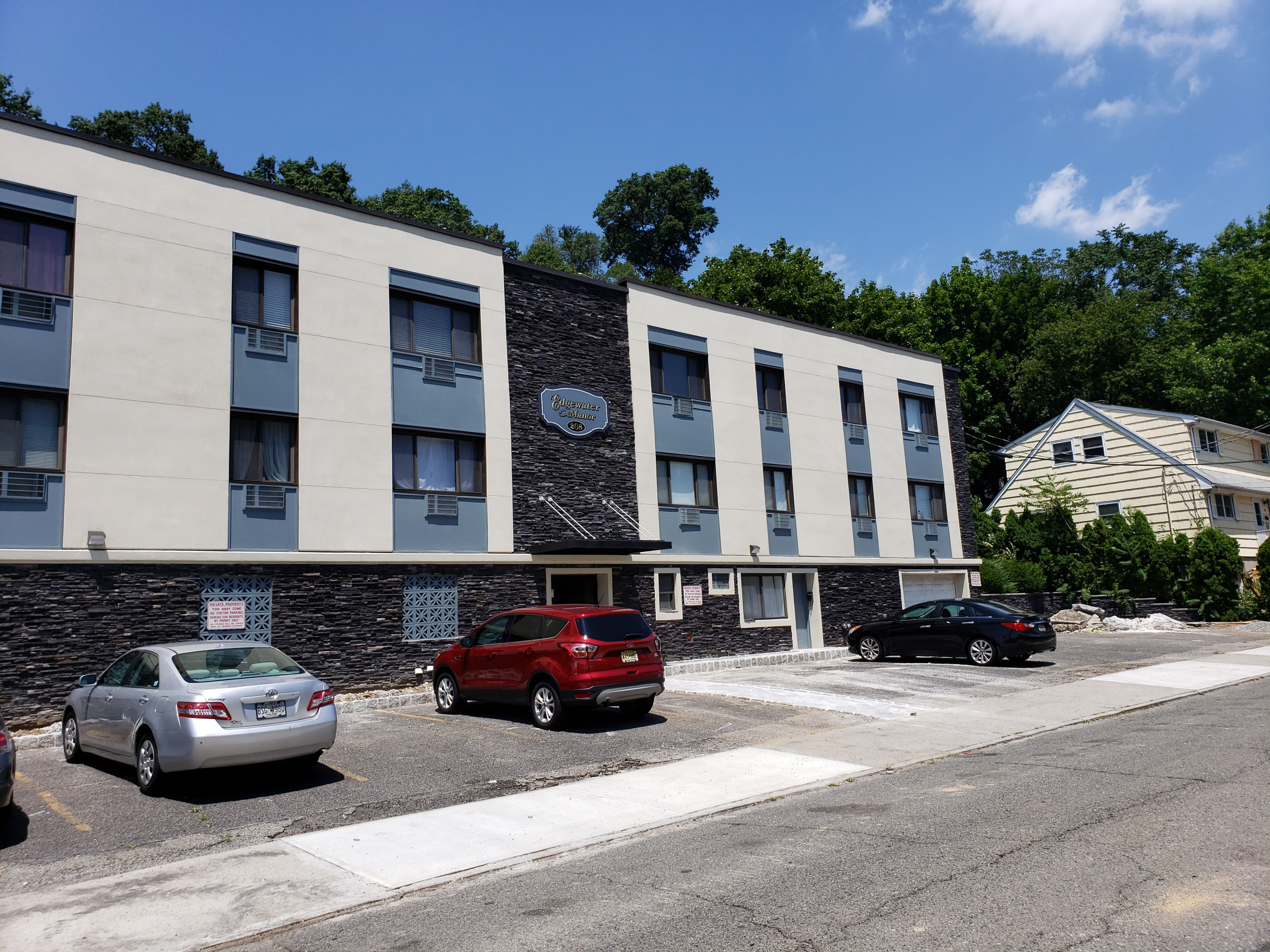 Exterior Renovation of Facade of Multi-Unit Building