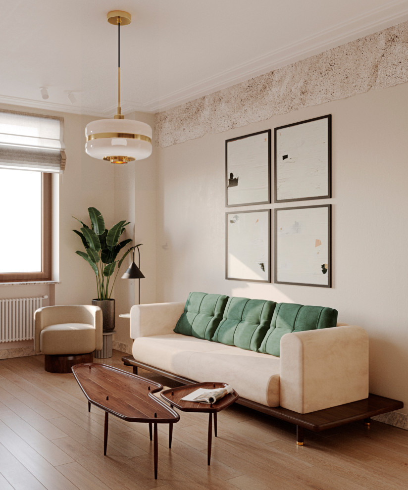 Квартира c элементами mid-century