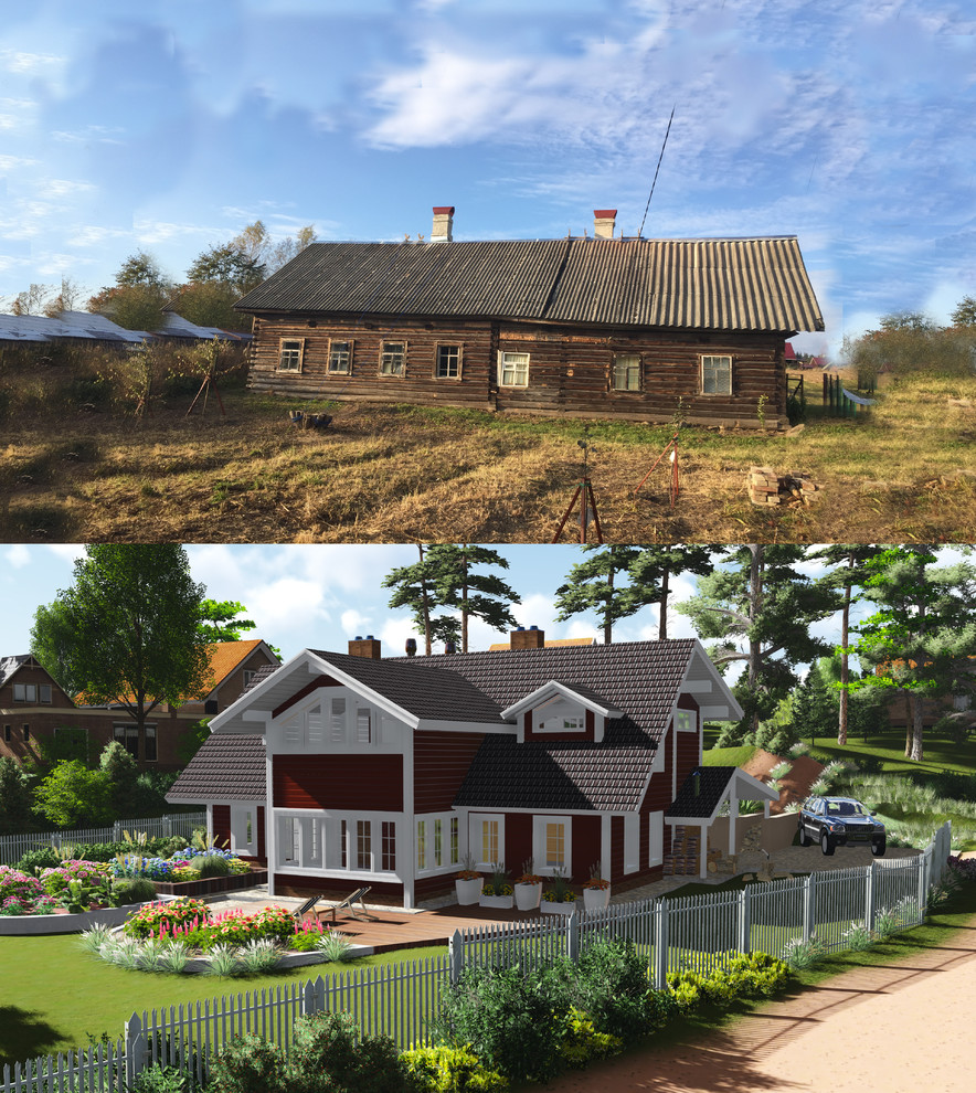 Реконструкция дома в Кингисеппском районе