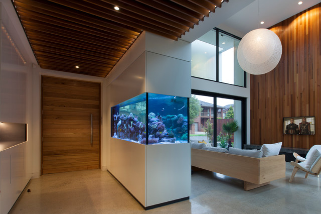 Waterfront Living contemporary-entry