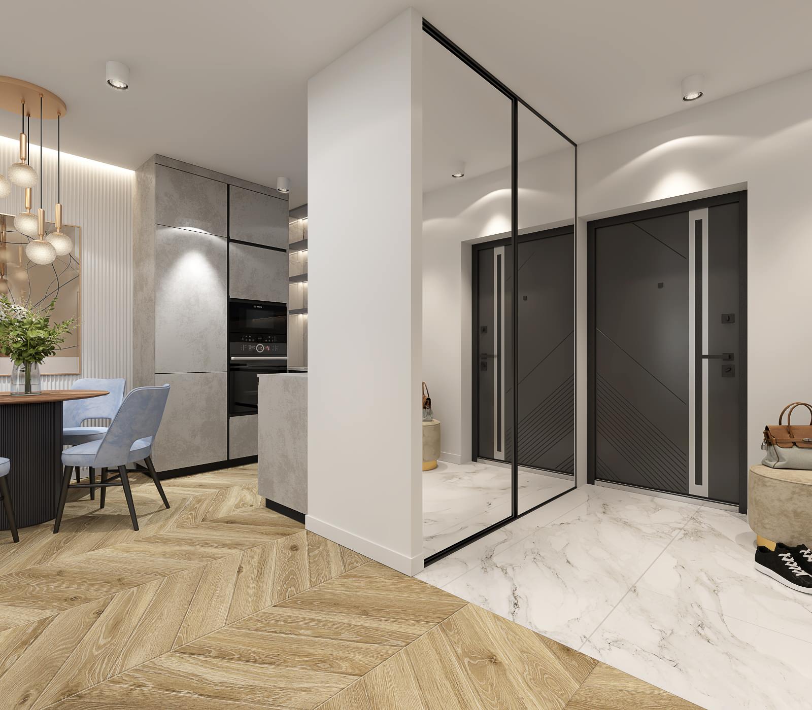 Дизайн квартиры в ЖК Supmen Ranta от застройщика ЮИТ в городе Екатеринбург