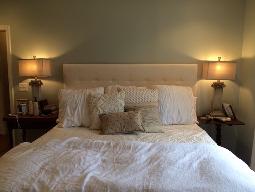 Need help raise the height of my king headboard.