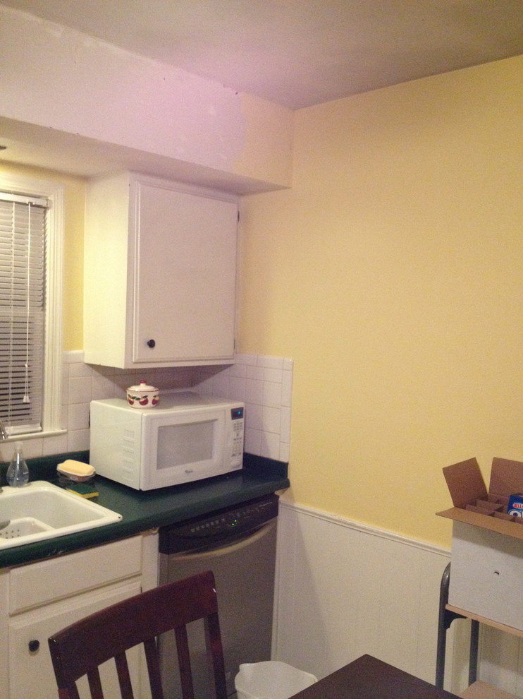 Need to paint over wallpaper border.