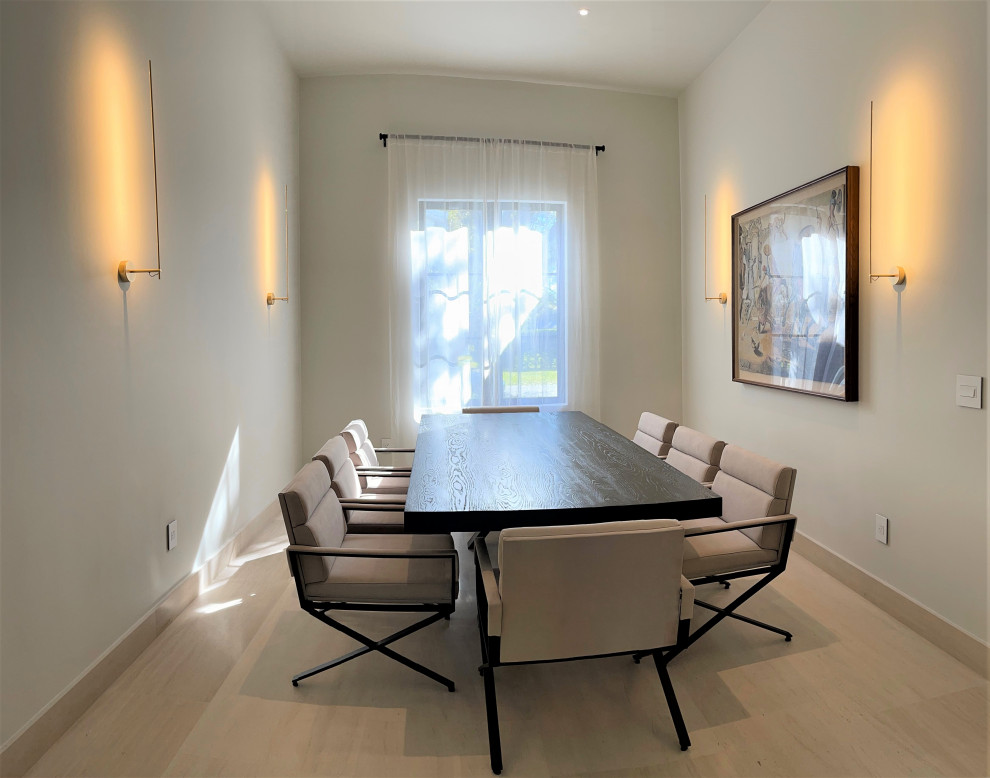 Minimalist dining room photo in Other
