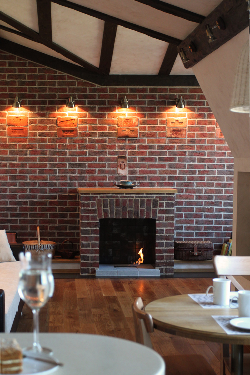 Гостиная-камин