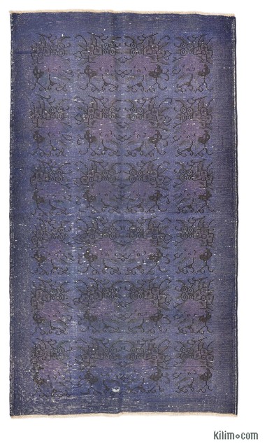 Over-dyed Anatolian Vintage Rug