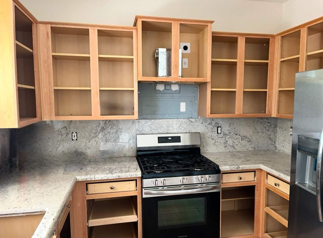 White Kitchen Cabinetry Reface