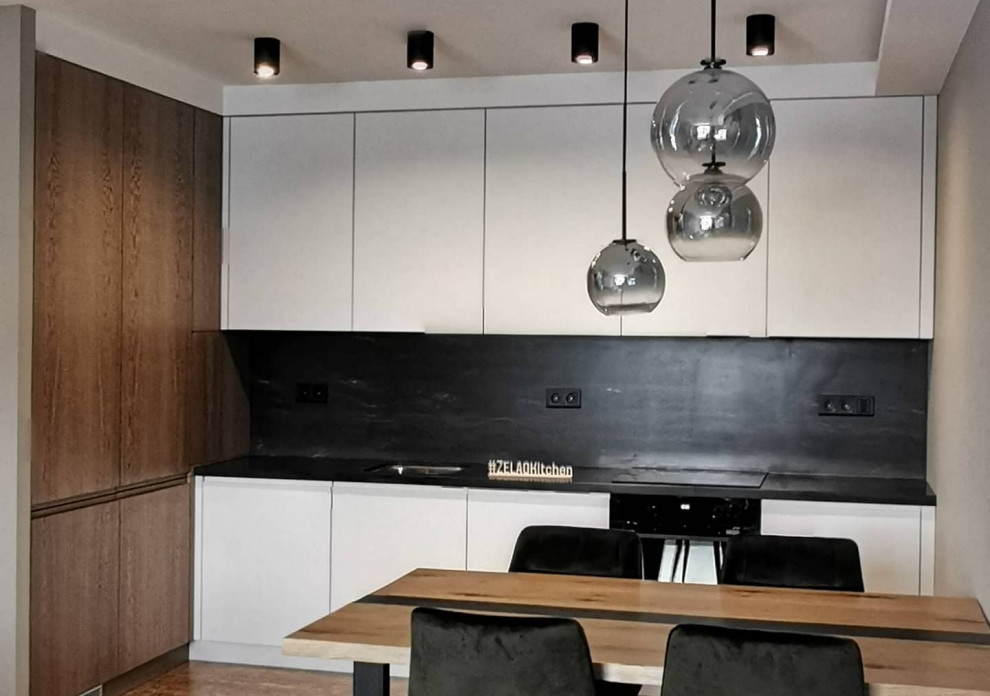 Кухня в современном стиле ЖК "Жемчужина Зеленограда"