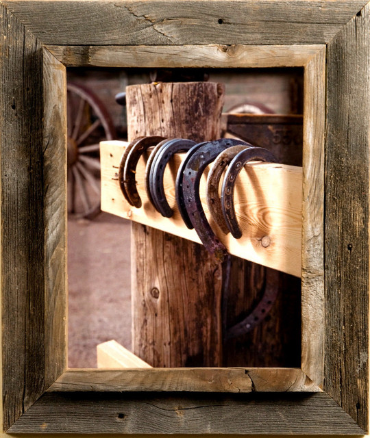 Cowboy Picture Frames, 2.25" Wide, Western Rustic Series, 8.5"x11"