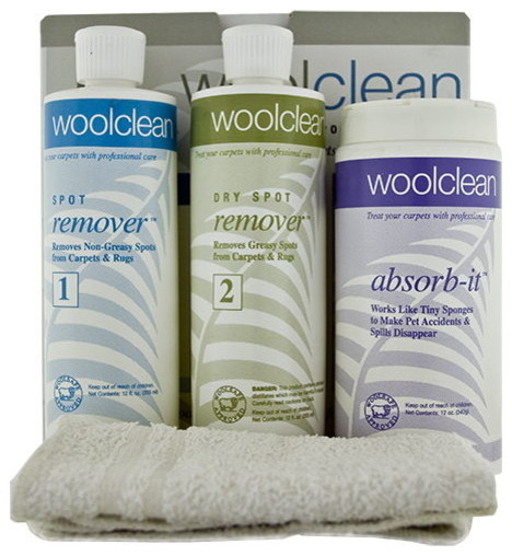 WoolClean Carpet Spot Removal Kit