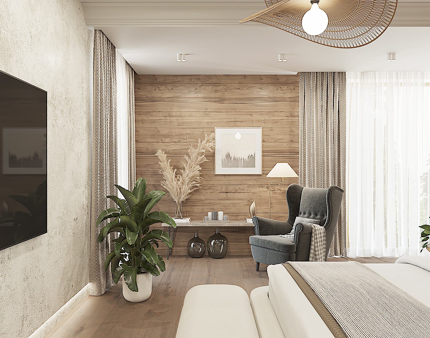 частный дом в Эко стиле