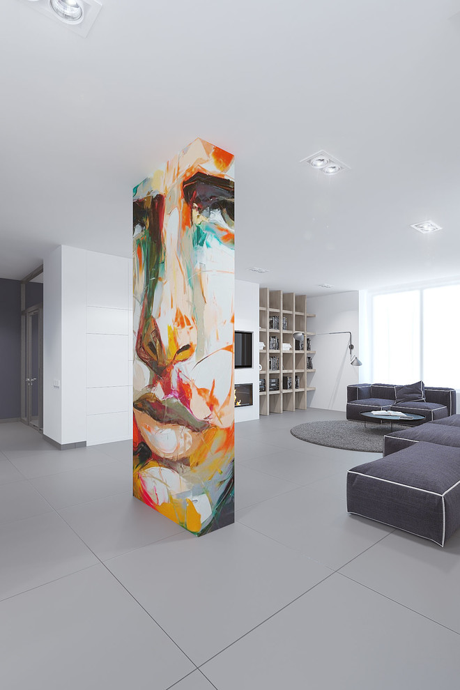 Интерьер загородного дома 209 м.кв