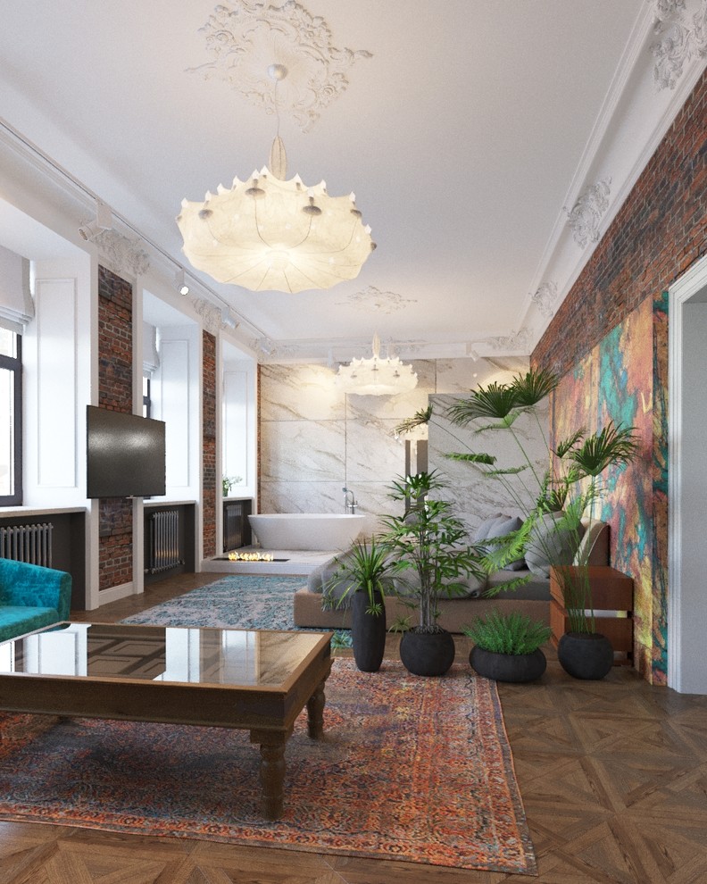 Проект дизайна интерьера квартиры, ул. Покровка, Москва