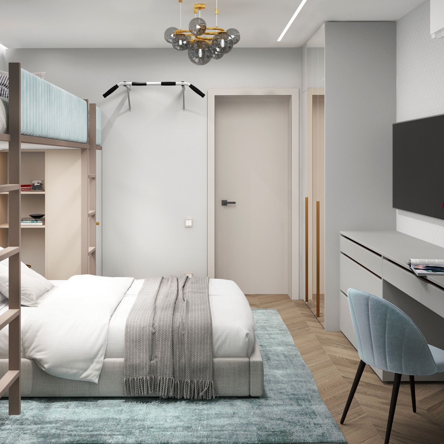 Маленькая квартира для большой семьи