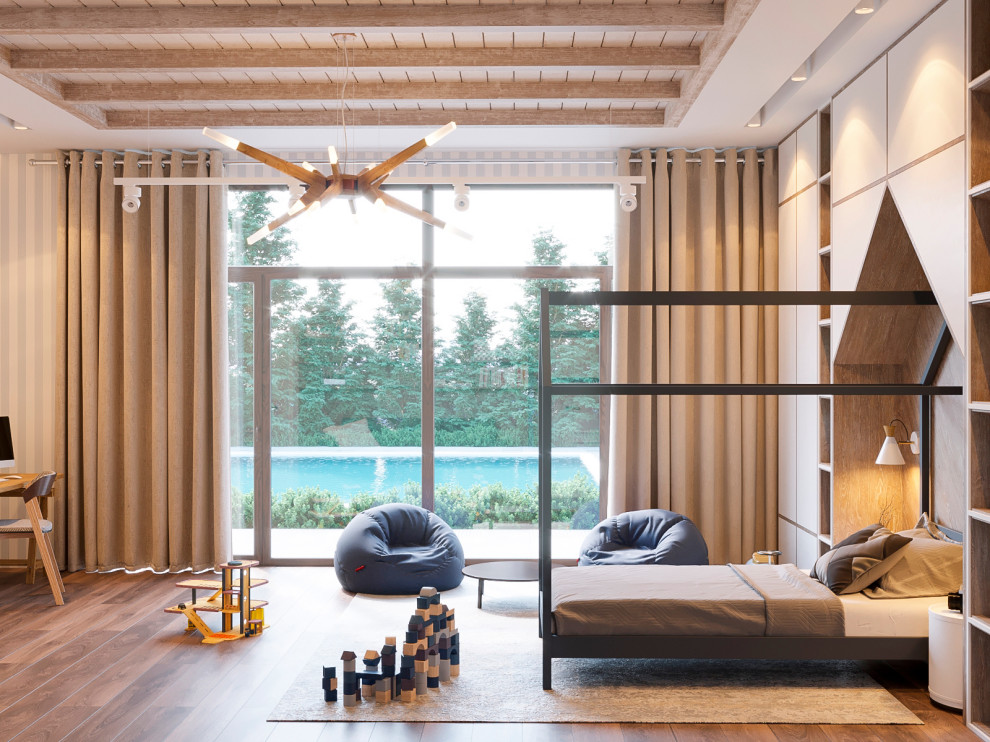 Частный дом с деревянного сруба