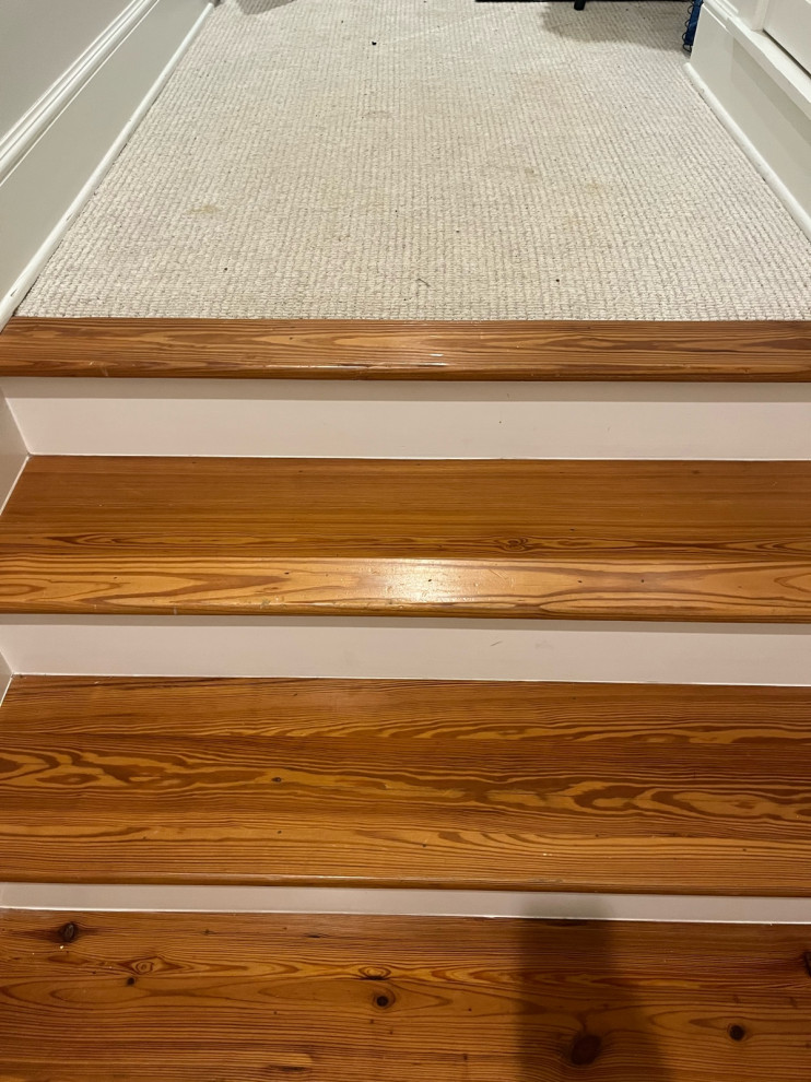 Upstairs and downstairs flooring?