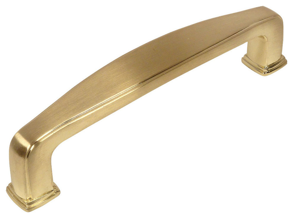 Cosmas 4390BB Brushed Brass 31/2” CTC Pull Transitional