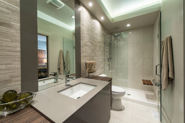 Downsizing in Style contemporary-bathroom