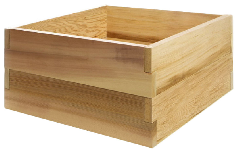 All Things Cedar Raised Garden Box - Transitional - Outdoor Pots And